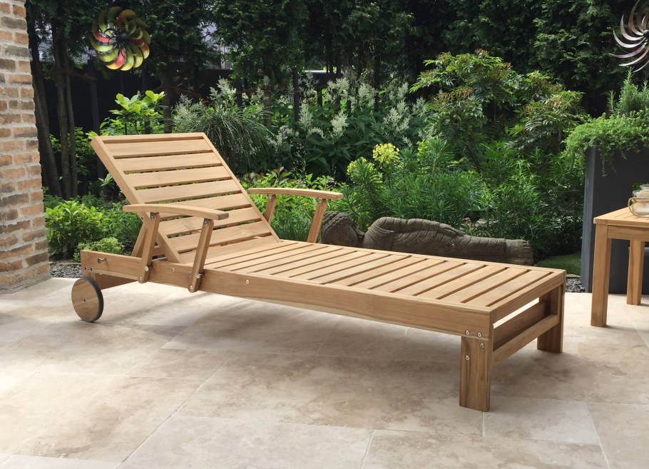 Деревянный шезлонг ИП Шаповалов