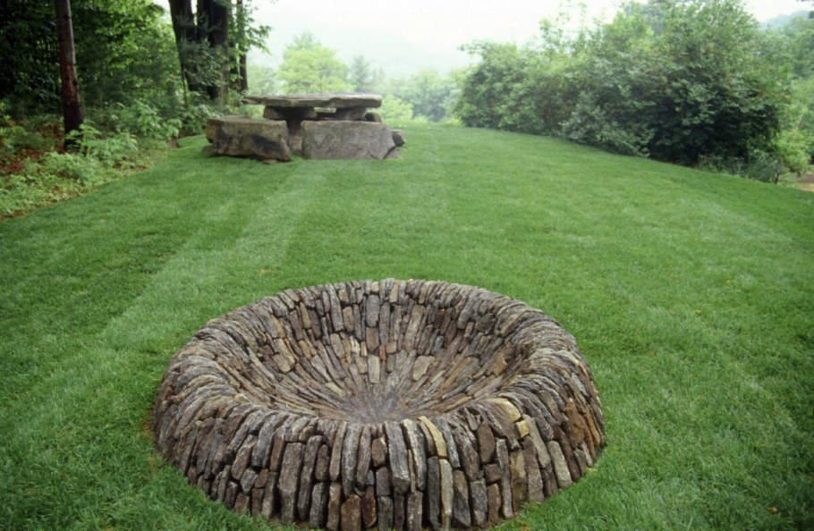 Мощение круг вокруг дерева