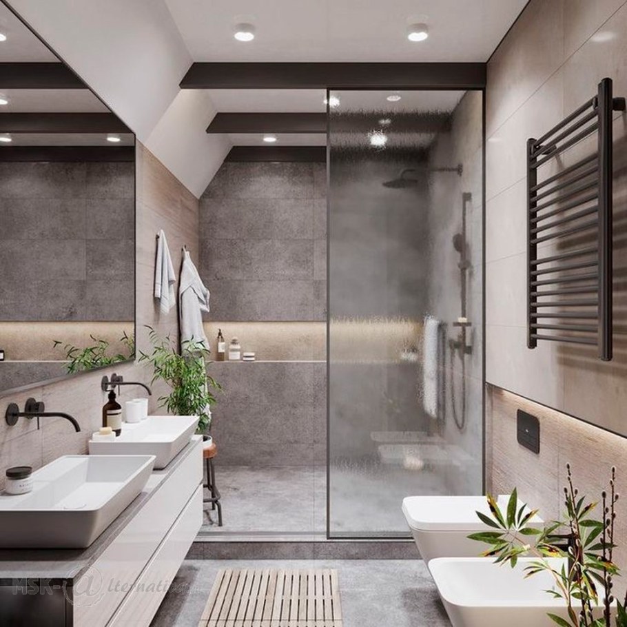Ванная комната в современном стиле