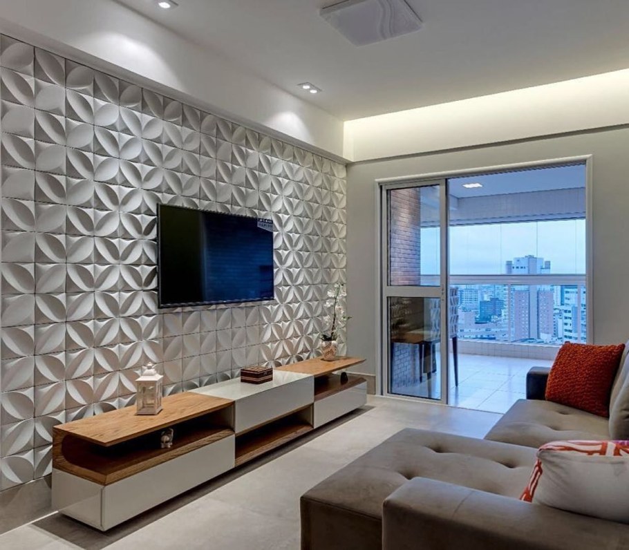 Декоративные панели для гостиной