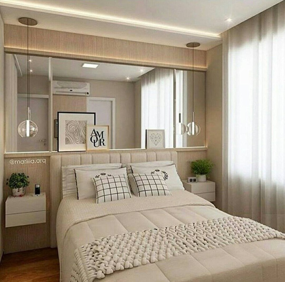 Планировка спальни 11м2