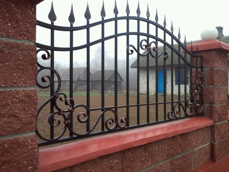 Палисад холодная ковка