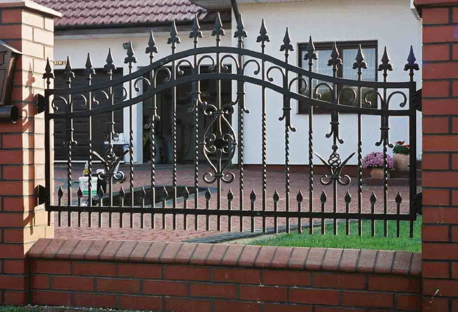 Ворота палисадники кованые Мездрин Павел
