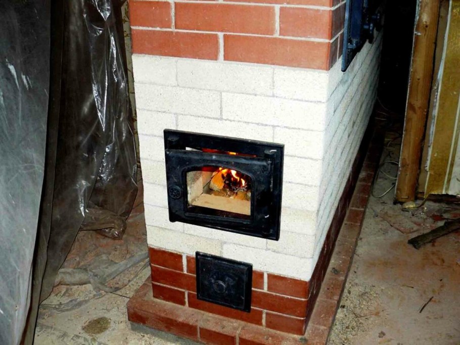 Кирпичная печь для дачи