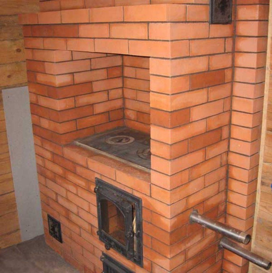 Печь кирпичная шведка кирпичная