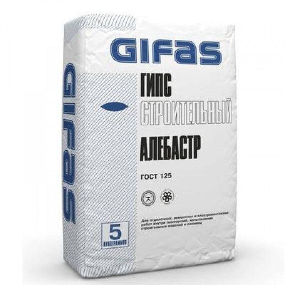 Гипс алебастр 4кг