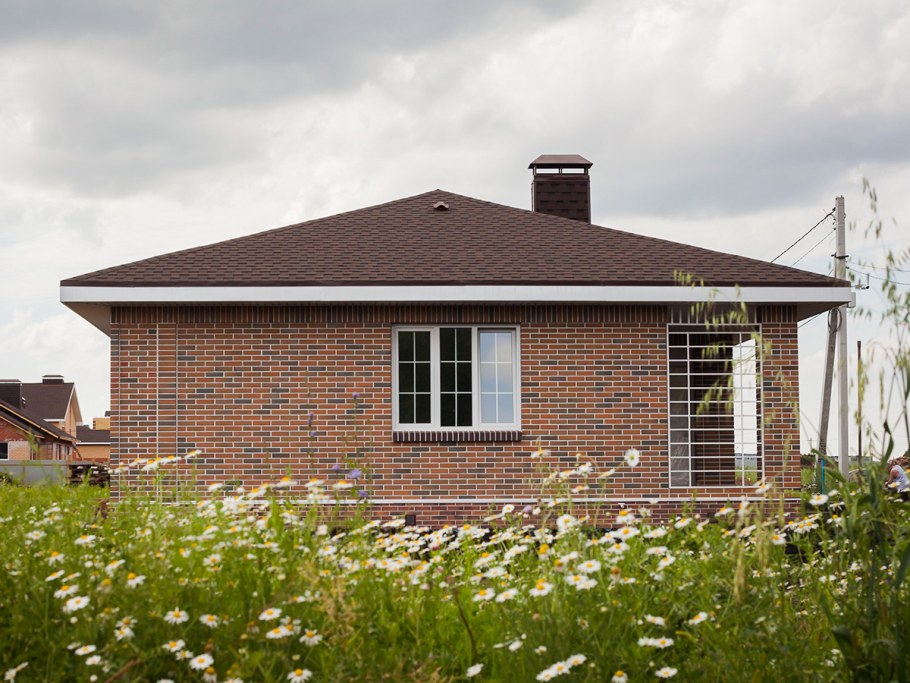 Одноэтажные дома Баварская кладка