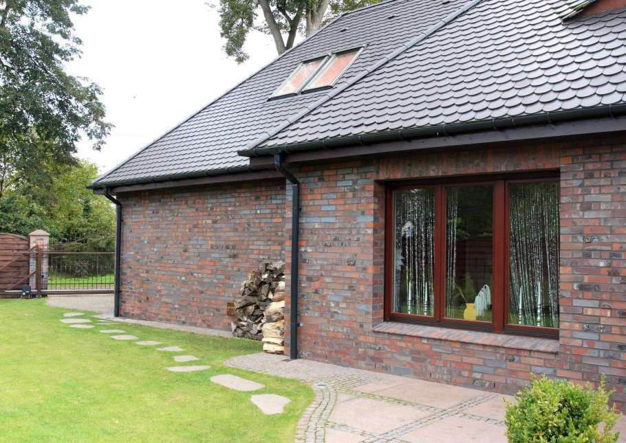 Дом баварской кладки Готика одноэтажный