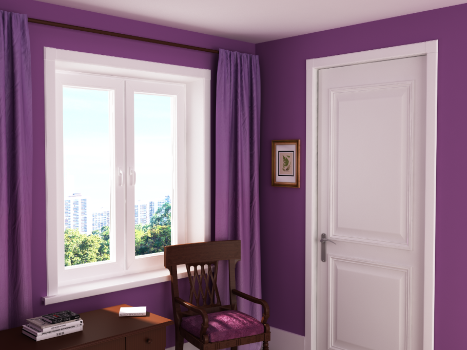 Откосы Кюнель в интерьере