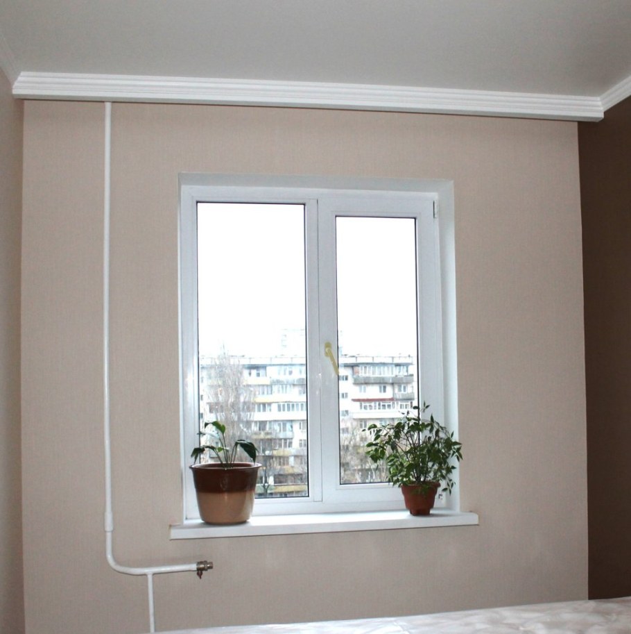 Отделка оконных откосов