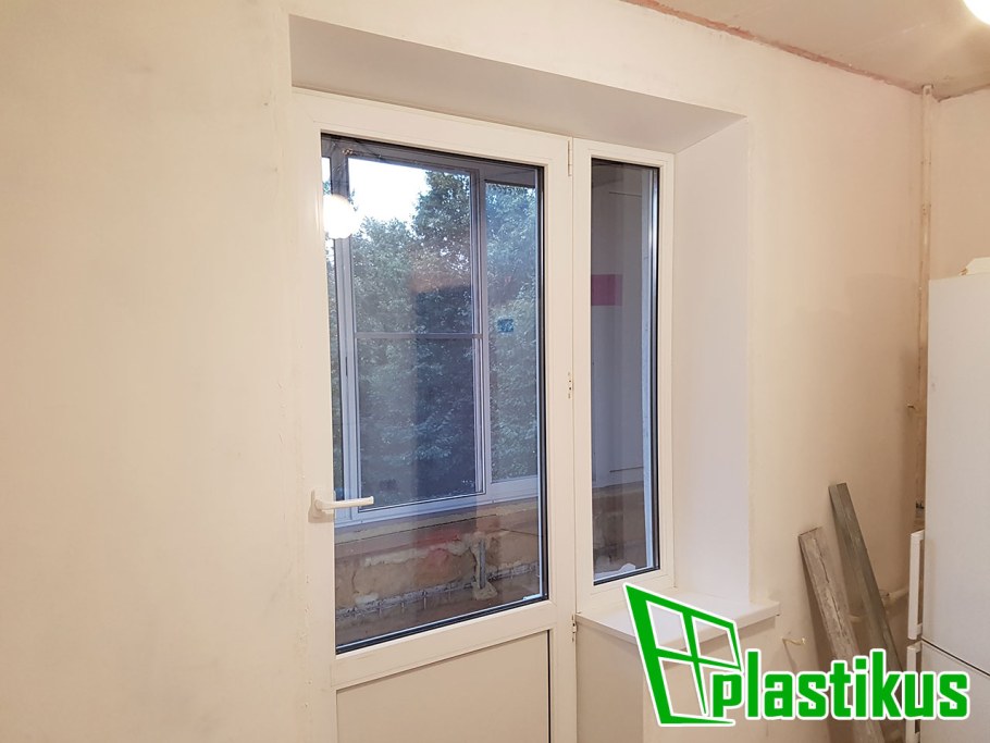 Окна без откосов в интерьере