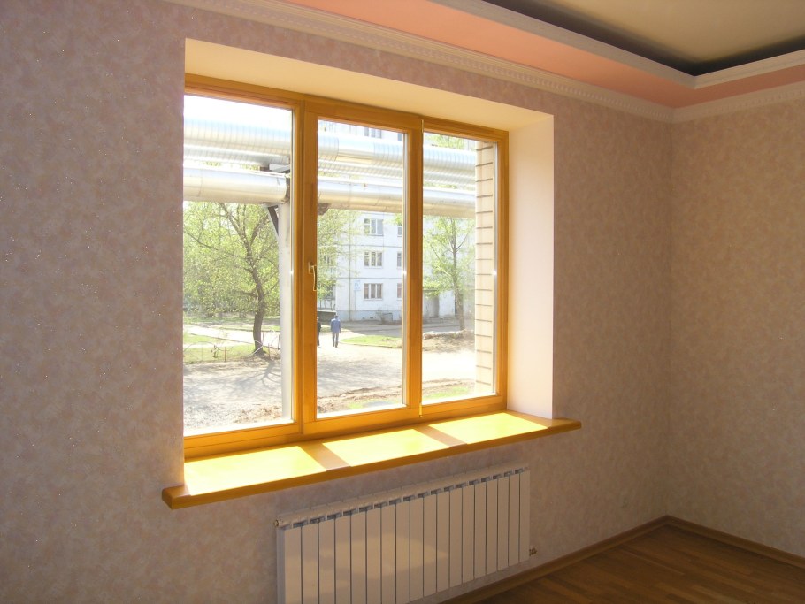 Отделка оконных проемов