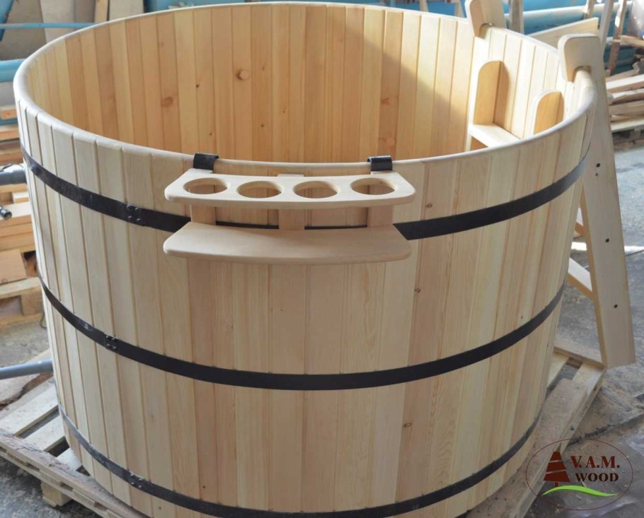 Купель акриловая 130х90