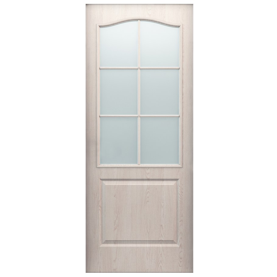 Межкомнатная дверь "палитра 11-4", ПГ, дуб Паллада