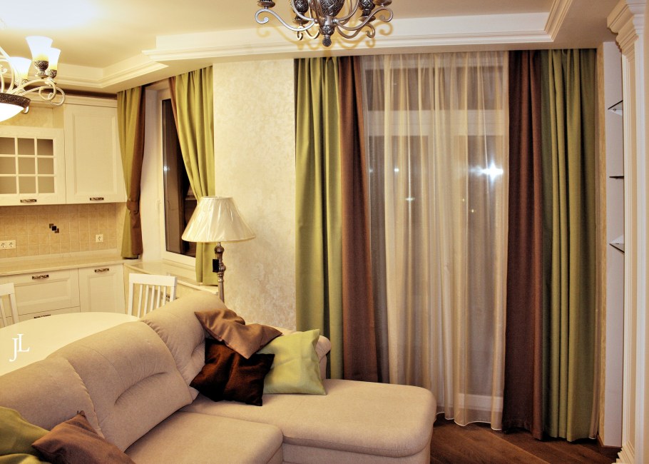 Шторы в интерьере