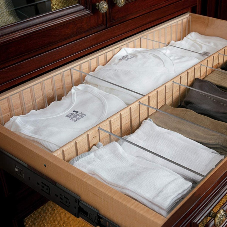 Разделители для ящиков комода