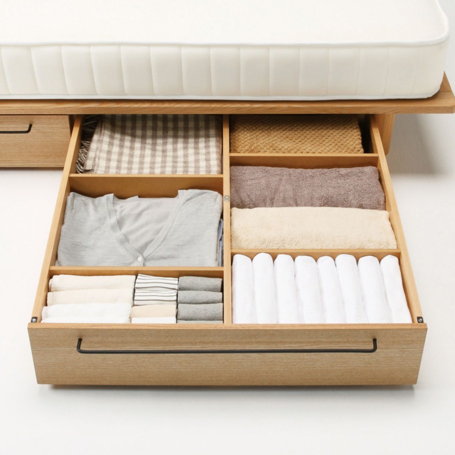 Кровать с отсеком для хранения