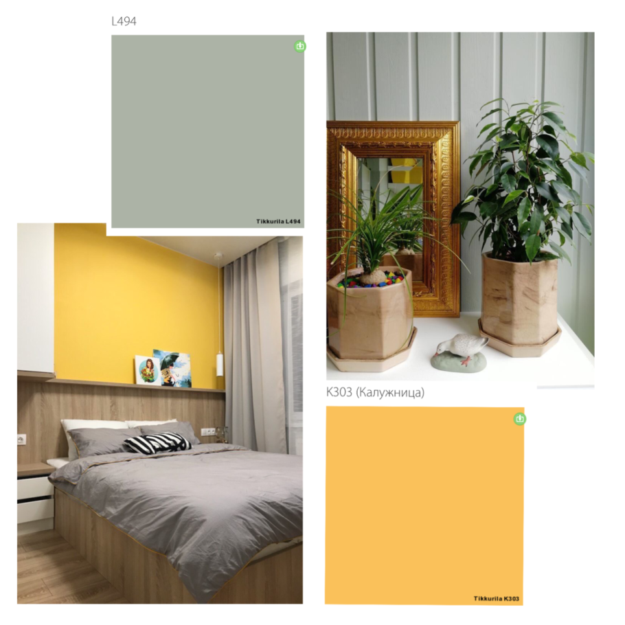 Цвета Тиккурила в интерьере
