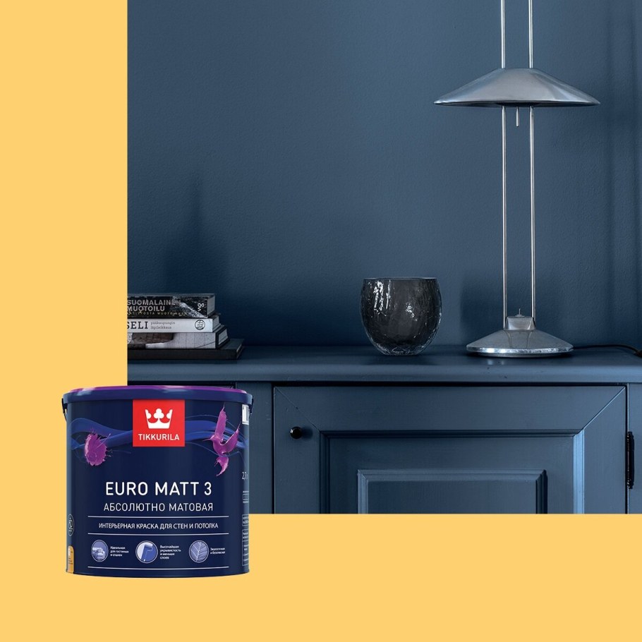 Tikkurila Euro Matt 3 0,9 л