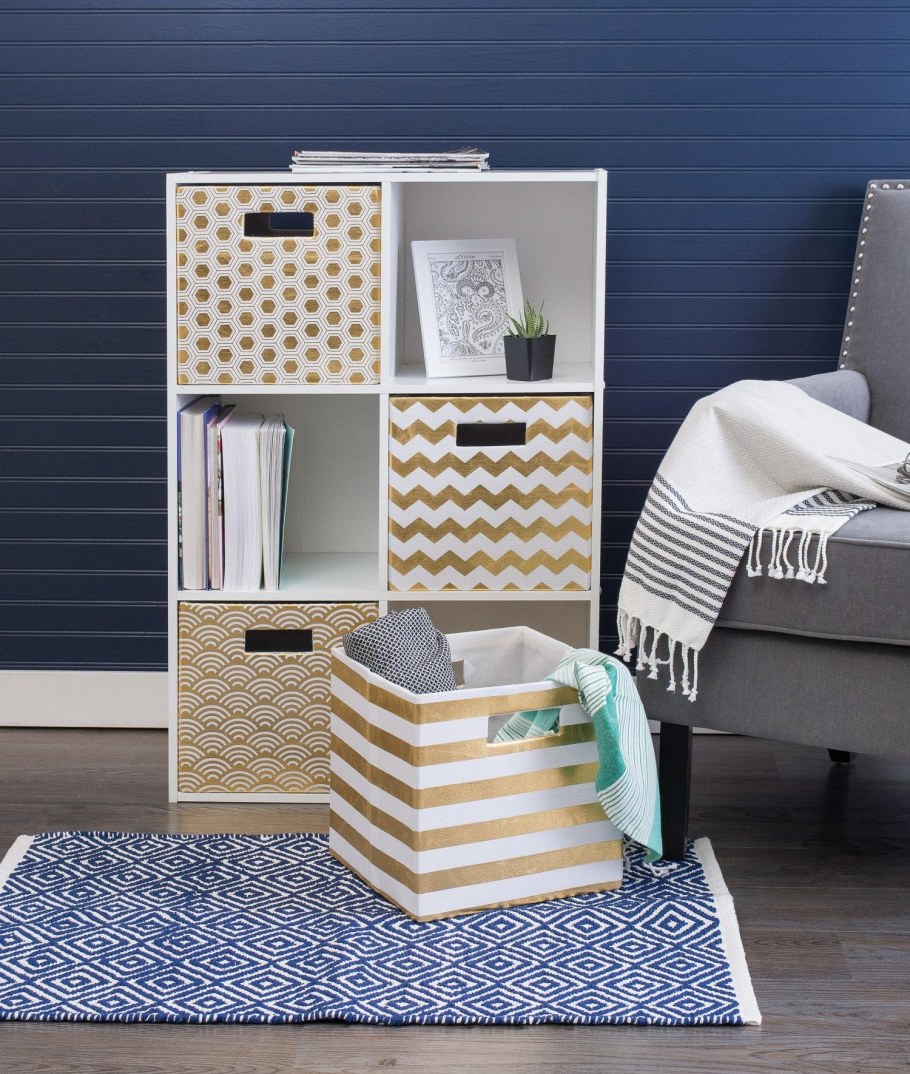 Коробки в интерьере