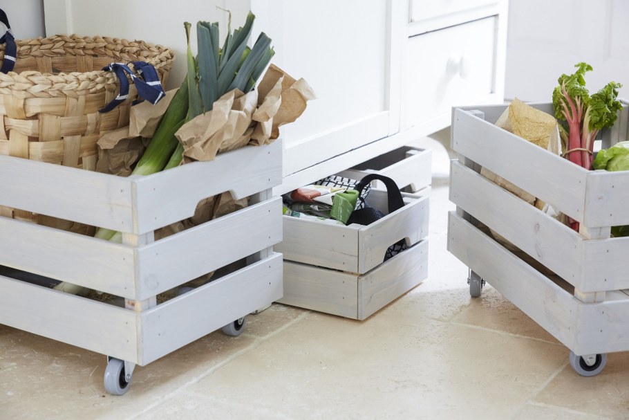 Ящик икеа деревянный КНАГГЛИГ