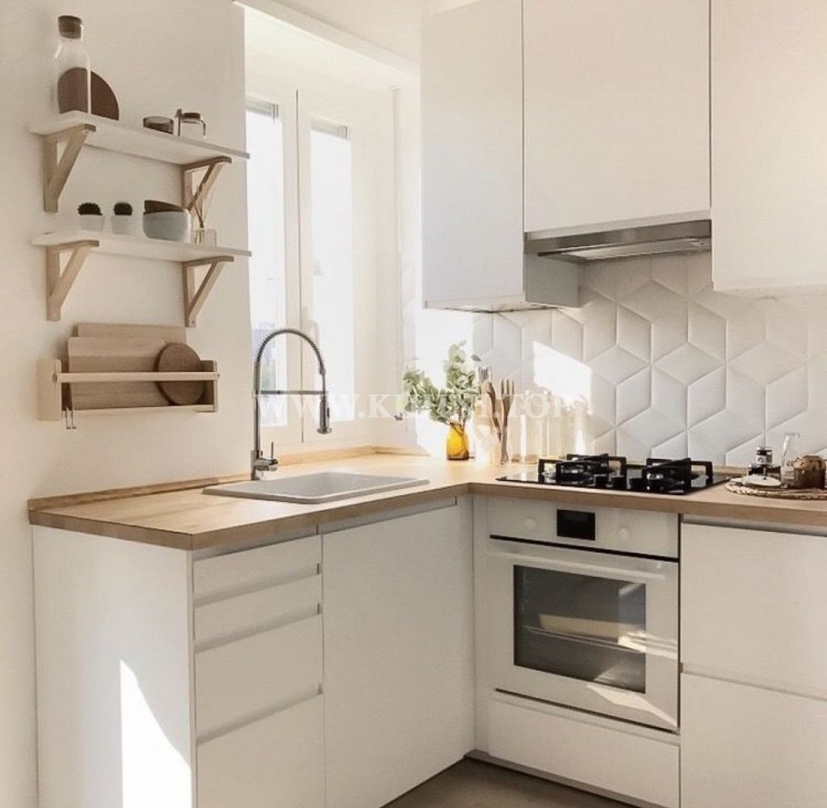 Маленькая кухня ikea угловая