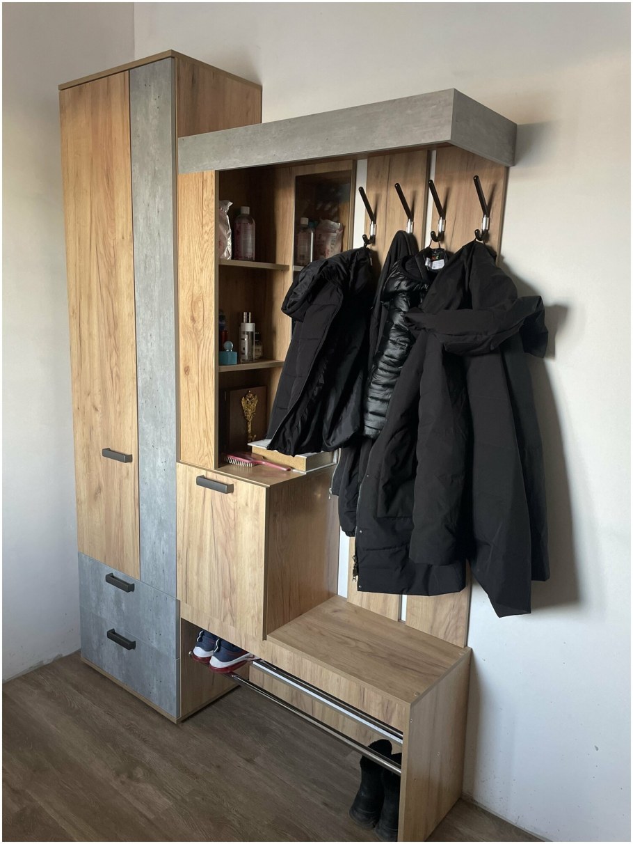 Прихожая Трамп крафт бетон