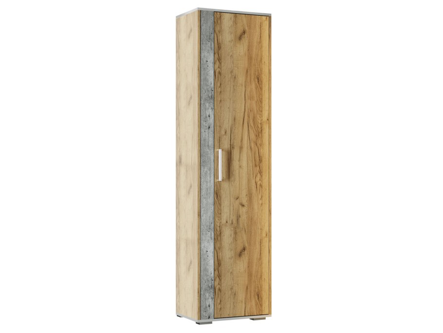 Прихожая Кензо шкаф крафт/Метрополитан грей БТС