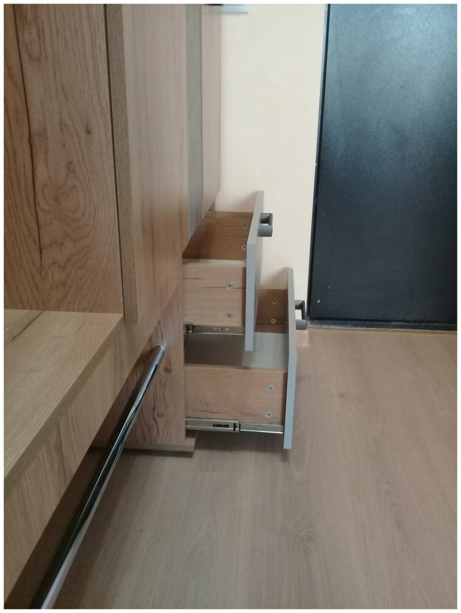 Прихожая Трамп крафт/Метрополитан грей БТС