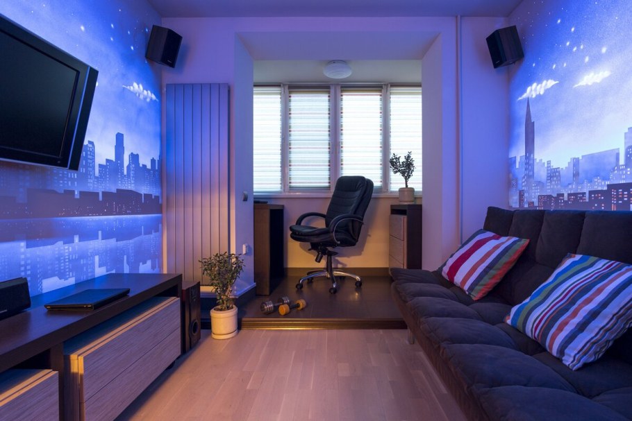 Интерьер комнаты для подростка