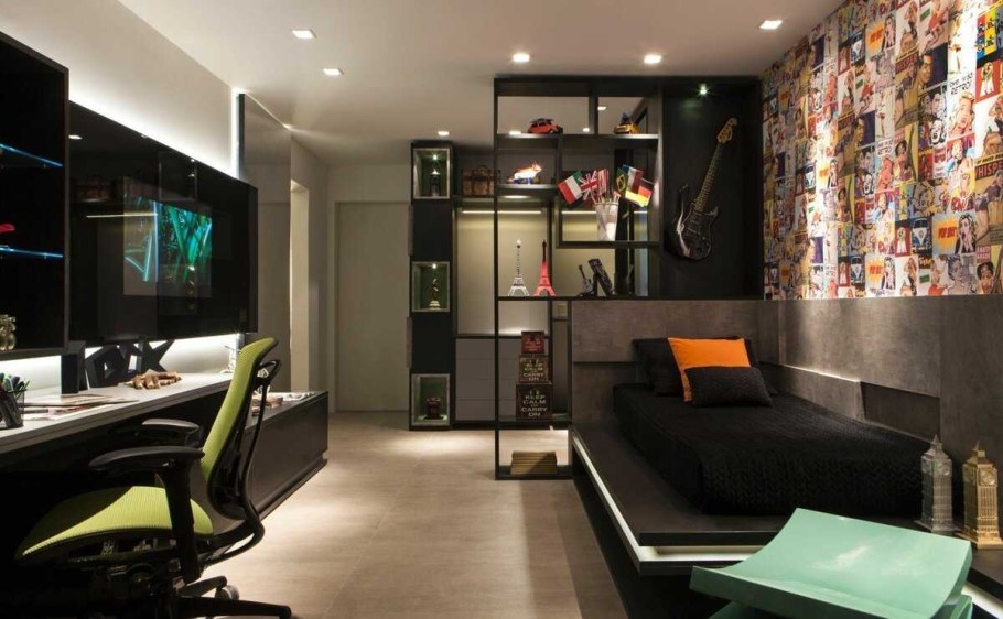 Стильная комната для парня