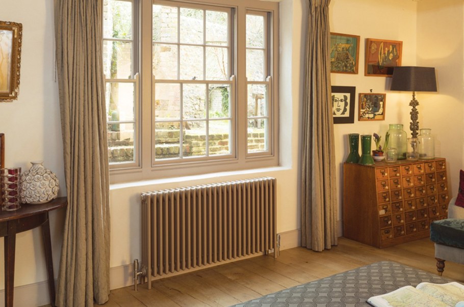 Чугунные радиаторы в интерьере