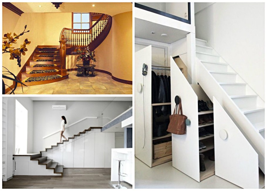 Расположение лестниц в частном доме