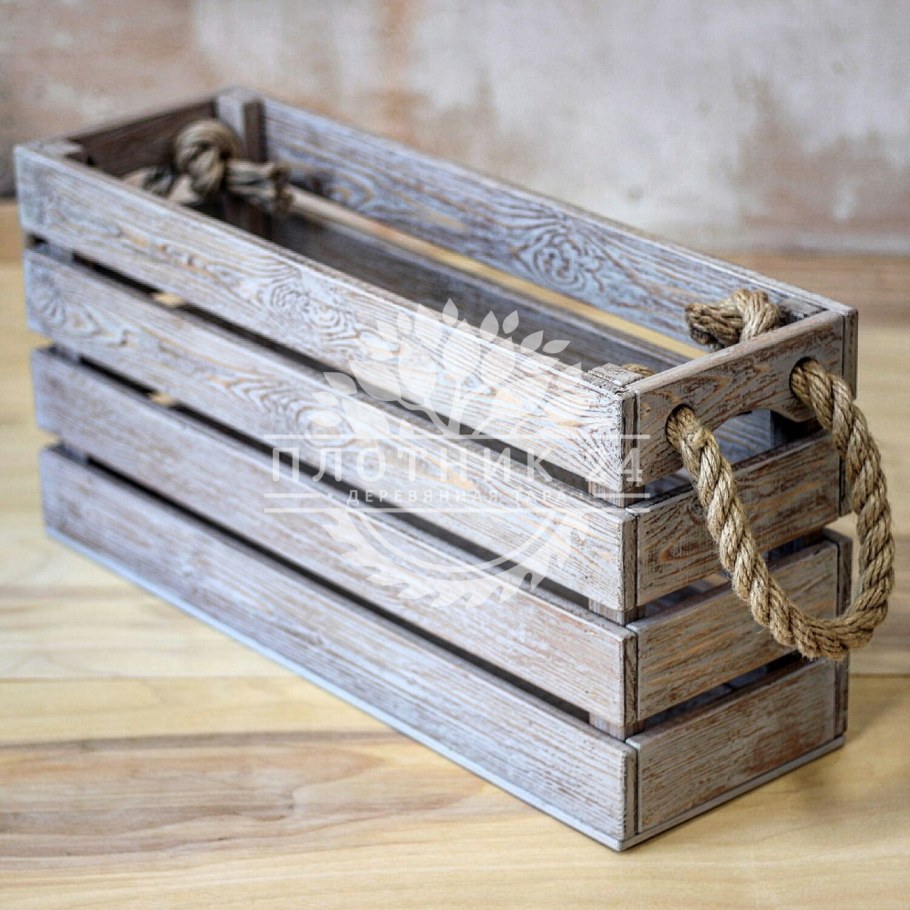 Ящики для цветов из дерева