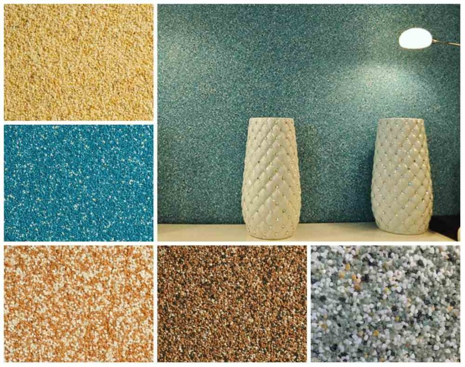 Декоративная штукатурка мраморная крошка