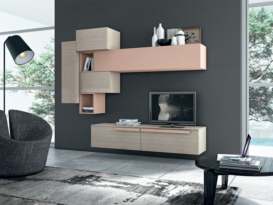 Модульная подвесная стенка