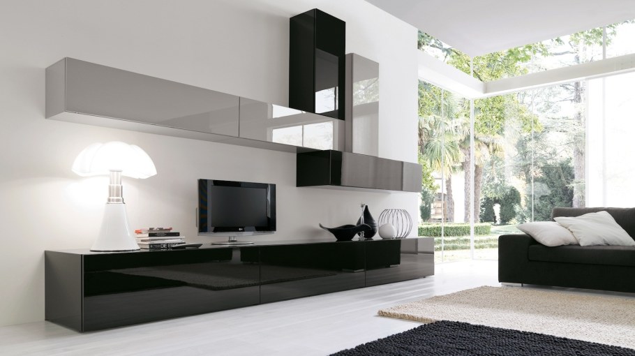 Современные горки для гостиной