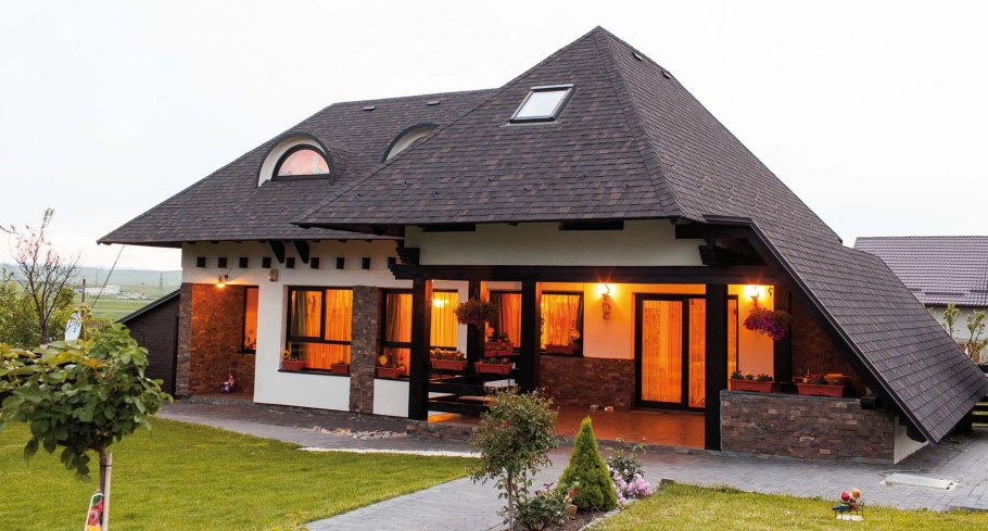 Вальмовая кровля Тегола