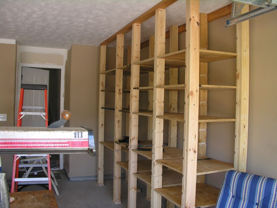 Стеллаж в гараж