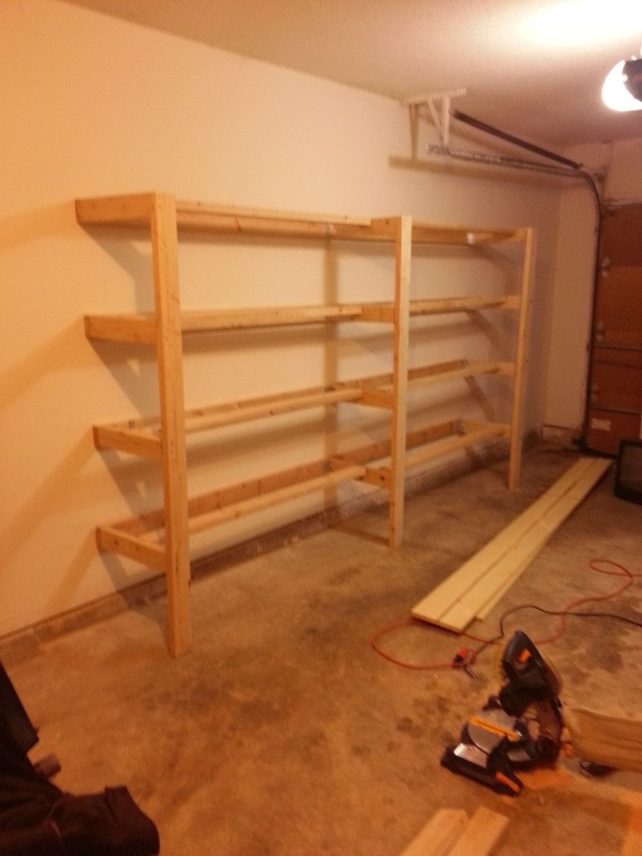 Стеллаж в гараж