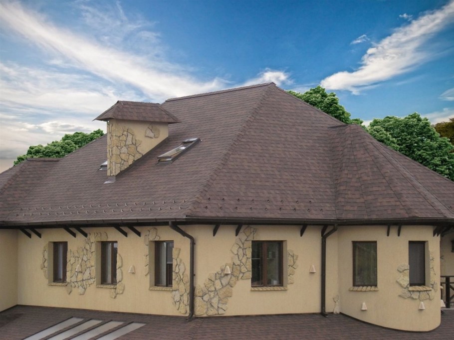 Гибкая черепица Katepal Mansion New Довер