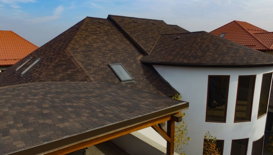 Гибкая черепица Katepal Ambient темная охра