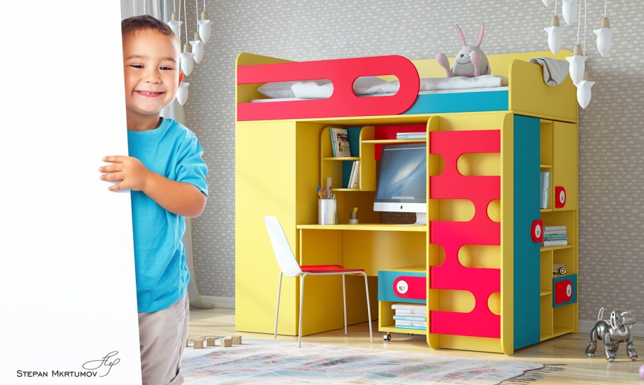 Детская мебель баннер