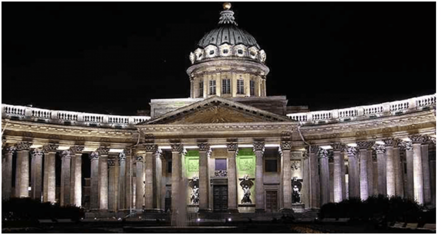 Воронихин Казанский собор в Петербурге век