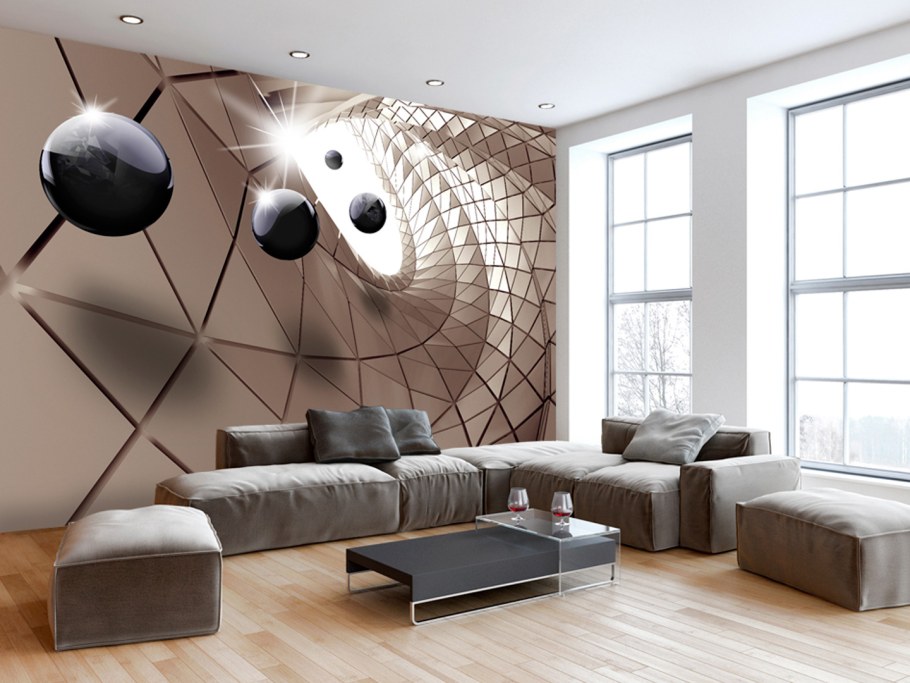 Фотообои 3d в интерьере