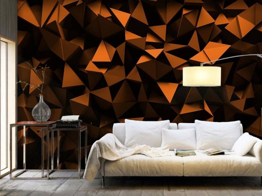 Геометрические фигуры на стене