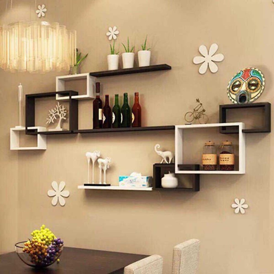 Красивые настенные полки