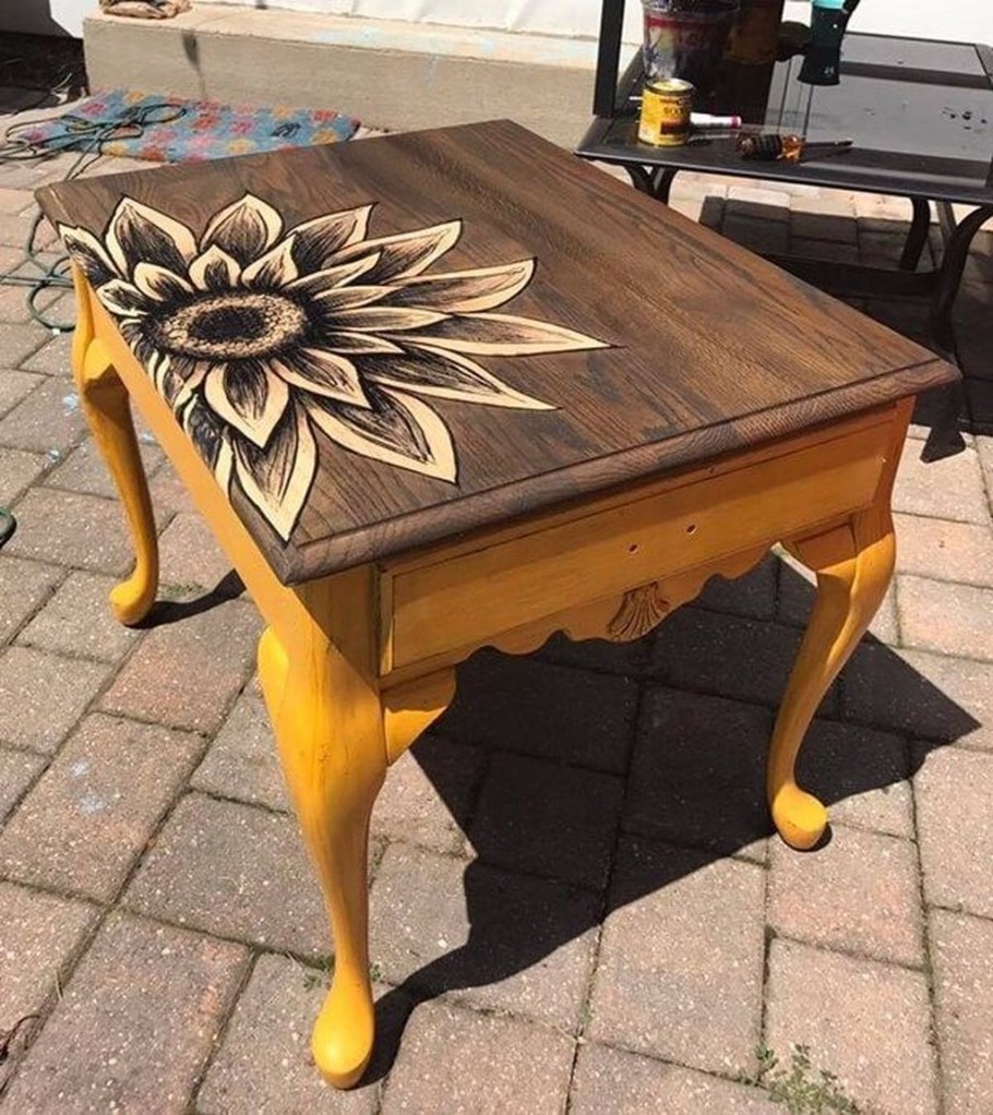 Красивые столы из дерева