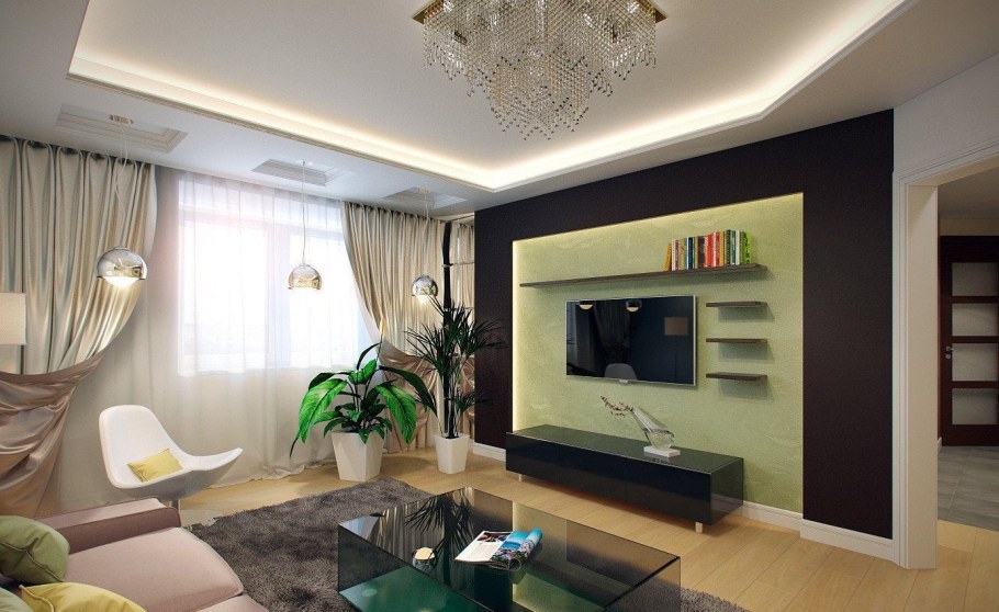 Гостиная ТВ зона