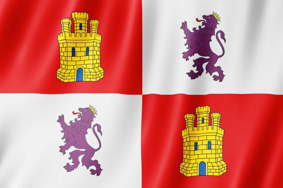 Флаг Кастилии в 1444 году